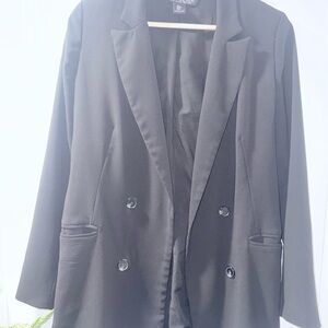 Rachel Zoe Classic Black Suit Jacket